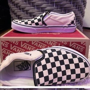 Checkered vans